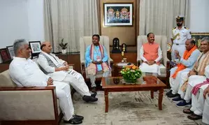 Mohan Charan Majhi new Odisha Chief Minister, to take oath on Wednesday (Lead)