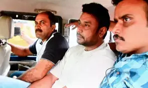 Fan murder case: Protest against Darshan in Ktaka