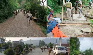 No fresh incident in Manipurs violence-hit Jiribam, BJP MLA raises concern on breach of CMs security