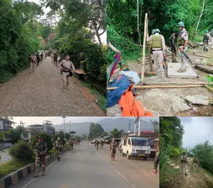 No fresh incident in Manipurs violence-hit Jiribam, BJP MLA raises concern on breach of CMs security