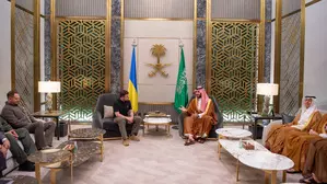 Zelensky calls on Saudi Crown Prince in Jeddah Zelensky calls on Saudi Crown Prince in Jeddah