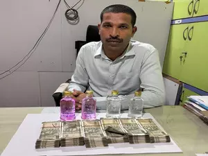 Hyderabad cop caught while accepting Rs 3 lakh bribe