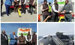 Papua New Guinea thanks India as humanitarian aid reaches Port Moresby
