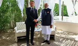 PM Modi holds talks with French President Macron as India-France ties get stronger (Ld)