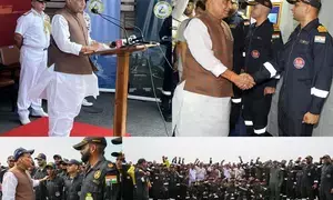 Our Navy is emerging as a new powerful force, says Rajnath Singh