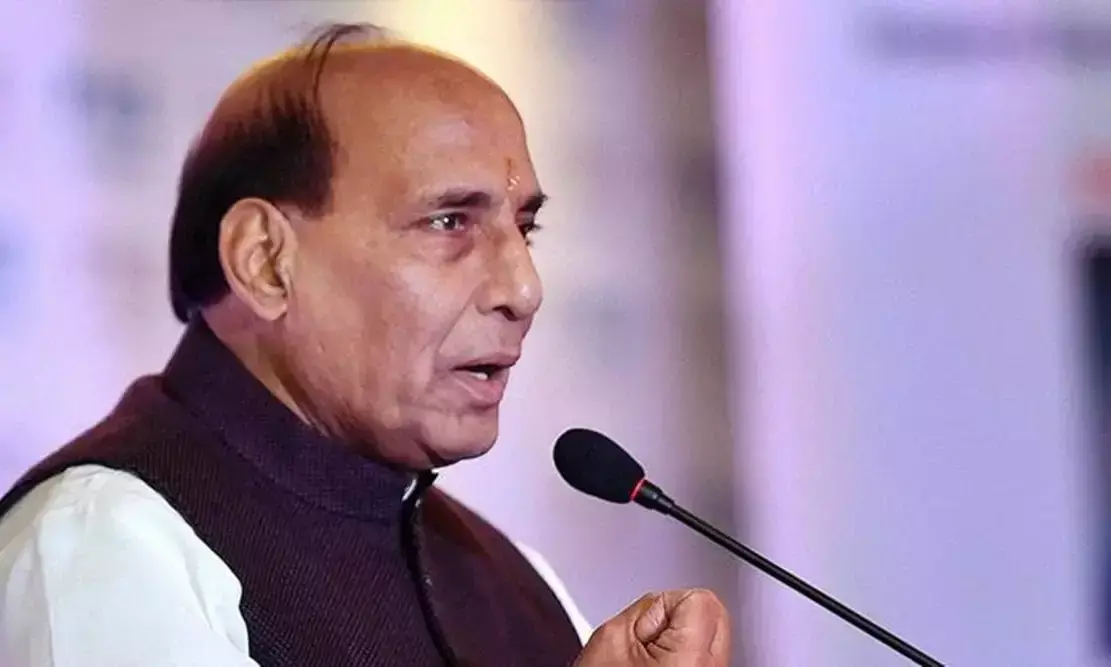 Rajnath Lauds Navys Prowess During Day at Sea With Eastern Fleet Rajnath Lauds Navys Prowess During Day at Sea With Eastern Fleet