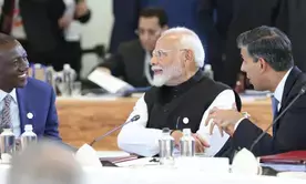 Were striving for human-centric AI development: PM Modi