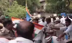 NEET protests: Police lathicharge NSUI activists in Kota; ABVP demands re-test, CBI inquiry