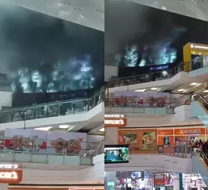 Major fire breaks out at Acropolis Mall in Kolkata, no casualty reported Major fire breaks out at Acropolis Mall in Kolkata, no casualty reported