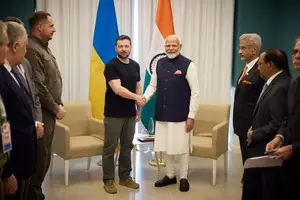 Batting for peace through dialogue & diplomacy, PM Modi holds productive meeting with Zelensky (Ld)