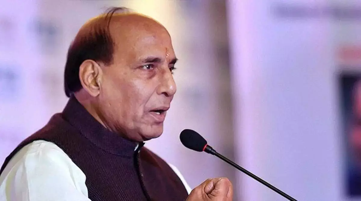 Rajnath Lauds Navys Prowess During Day at Sea With Eastern Fleet Rajnath Lauds Navys Prowess During Day at Sea With Eastern Fleet