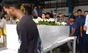 Mortal remains of Kuwait fire victim from Bengal reach Kolkata