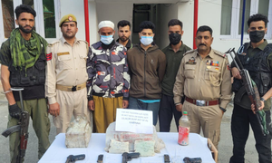Narco-terror module busted in J&Ks Kupwara, three arrested