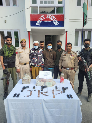 Narco-terror module busted in J&Ks Kupwara, three arrested
