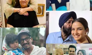 TV stars Juhi Parmar, Munmun Dutta, Arti Singh, others post unseen pics with their hero fathers