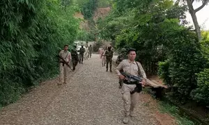 Additional central forces deployed in Manipurs violence-hit Jiribam district, relief material distributed