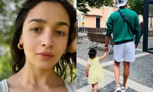 Alia Bhatt leaves internet in awe with unseen pic of Ranbir, daughter Raha