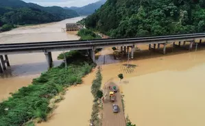 Hanjiang River in south China sees 4th flood this year Hanjiang River in south China sees 4th flood this year