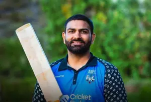 Estonia batter Sahil Chauhan smashes quickest T20I ton off 27 balls, breaks Loftie Eaton’s record