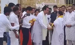 Mamata Banerjee calls on BJP Rajya Sabha MP in Cooch Behar for courtesy meeting