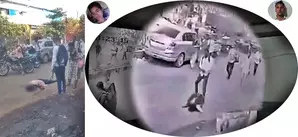 Palghar horror: Man clobbers woman with wrench on street, people click videos Palghar horror: Man clobbers woman with wrench on street, people click videos