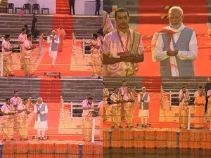 PM Modi attends Ganga Aarti, offers prayers at Kashi Vishwanath temple