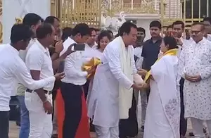 Mamata Banerjee calls on BJP Rajya Sabha MP in Cooch Behar for courtesy meeting