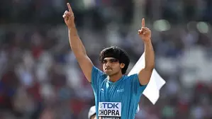 Neeraj Chopra wins gold medal at the Paavo Nurmi Games 2024
