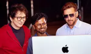 Salman starts shooting for Sikander, posts pictures with Murugadoss from set