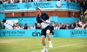 Murray advances at Queens Club with win in 1000th tour-level match