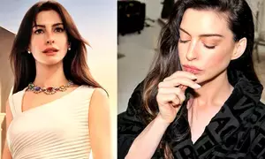 Anne Hathaway shares DIY beauty hack for plumper lips