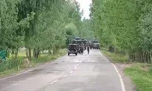 Encounter breaks out between terrorists and security forces in J&K’s Baramulla