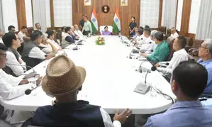 INDIA bloc leaders urge Manipur govt to restore peace, normalcy in state at the earliest