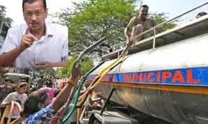Kejriwals old video on Delhis water sufficiency if tanker mafia is checked exposes AAP
