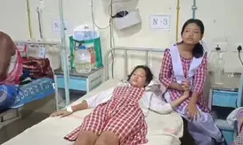 20 girl students fall ill after eating meal in hostel in Tripura