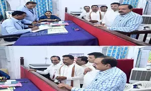 Madhya Pradesh: Cong candidate for Amarwara bypoll Dhreensha Invati files nomination