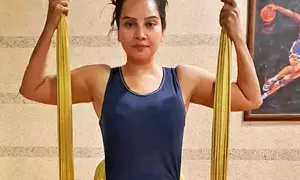 Books as makeshift blocks, chairs for seated postures - Geetanjali Mishra on her yoga props