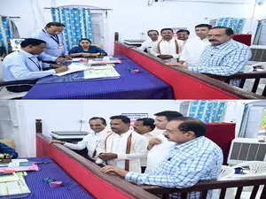 Madhya Pradesh: Cong candidate for Amarwara bypoll Dhreensha Invati files nomination