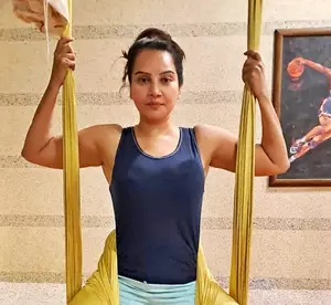 Books as makeshift blocks, chairs for seated postures - Geetanjali Mishra on her yoga props