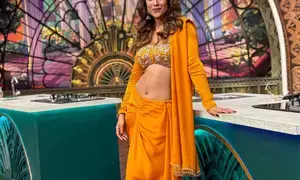 Nia Sharma ends up with blisters on her stomach while frying food on ‘Laughter Chefs sets