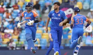 T20 World Cup: Rohit credits Suryakumar-Hardik critical partnership for win over Afghanistan