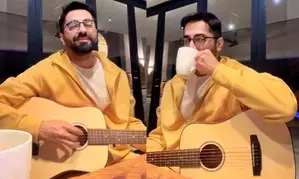 On World Music Day, Ayushmann chooses to tease people with his next song
