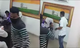 Odisha: Miscreants hurl ink at OPCC President Sarat Pattanayak