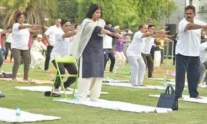 AMU celebrates International Day of Yoga with enthusiasm