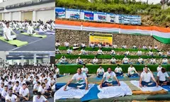International Yoga Day celebrated across Northeast; CMs, Governors join in