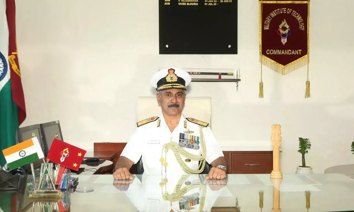 Rear Admiral Nelson DSouza Takes Charge as Commandant of MILIT, Pune