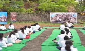 Yoga Day observed at 50 tourist destinations in Madhya Pradesh
