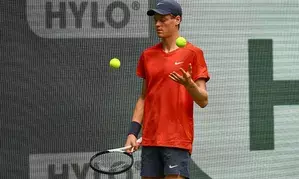 ATP Tour: Sinner survives top-class serving from Struff to reach semis in Halle