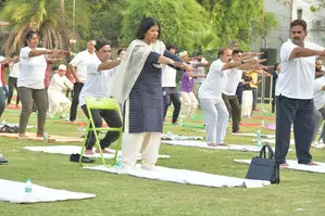 AMU celebrates International Day of Yoga with enthusiasm