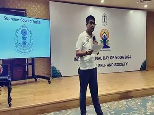 Yoga Day marks importance of yoga in maintaining a balanced lifestyle: CJI Chandrachud Yoga Day marks importance of yoga in maintaining a balanced lifestyle: CJI Chandrachud